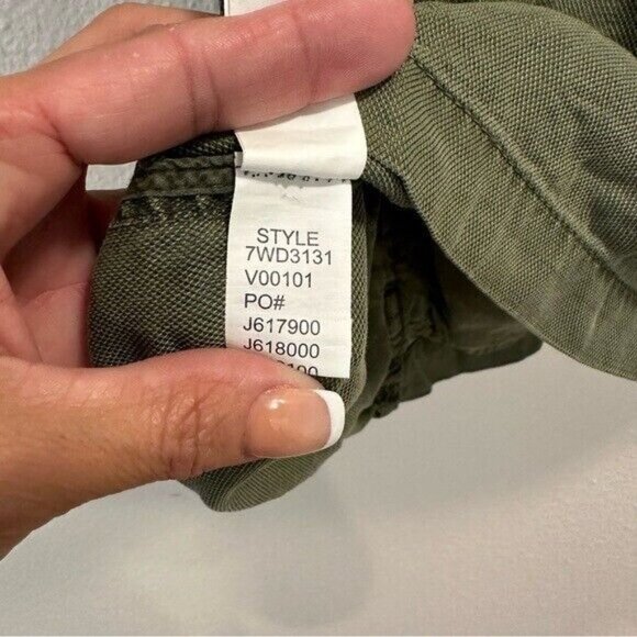 Lucky Brand Green Lyocell and Viscose Utility Vest Jacket Women’s Size Small - Picture 9 of 10